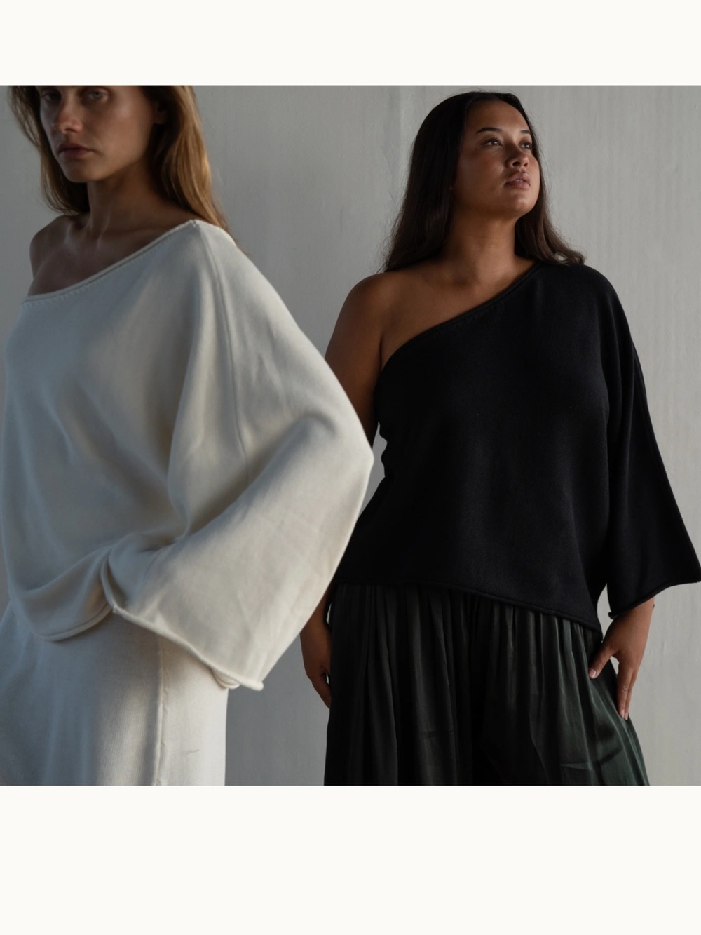 Avy & Co Zazi Asem Shoulder Knit Top